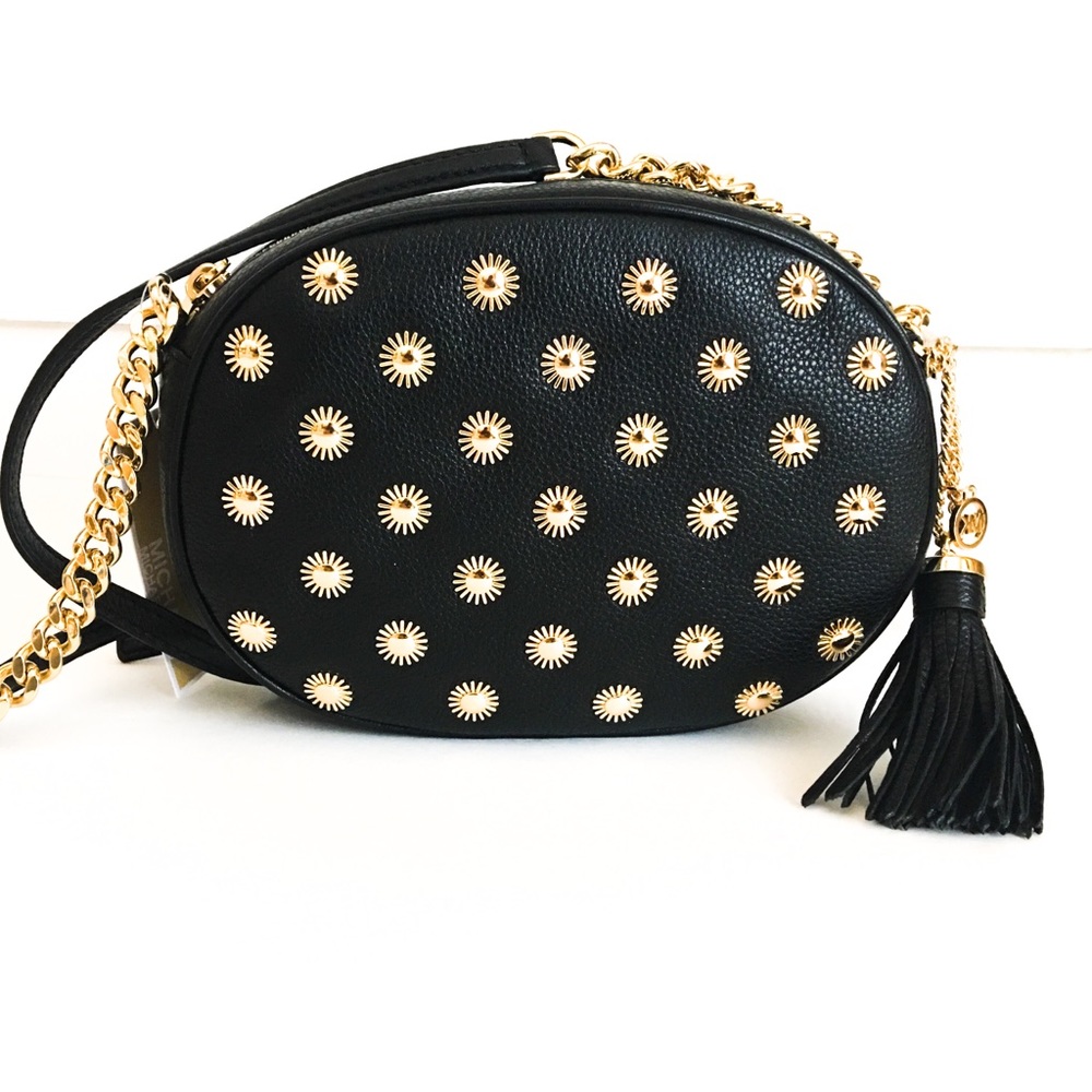 💕NEW Michael Kors Studded Medium Messenger